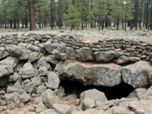 Lava River Cave near Flagstaff, Arizona